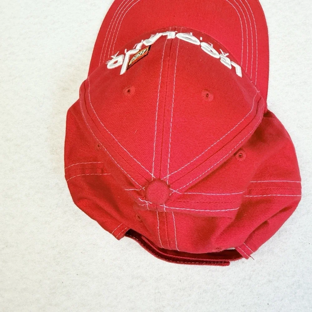 LEGOLAND California Red Souvenir Hat Adjustable Strap Back Baseball Cap OSFM